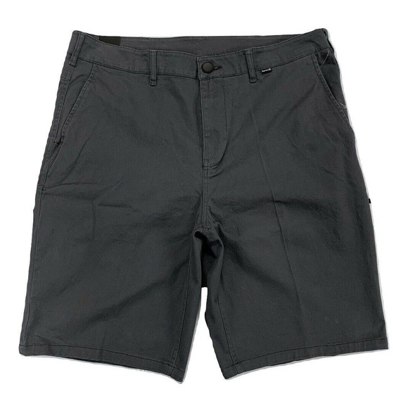 Hurley Men's One and Only 21.5" Chino Walk Shorts - Grey - Picture 1 of 2